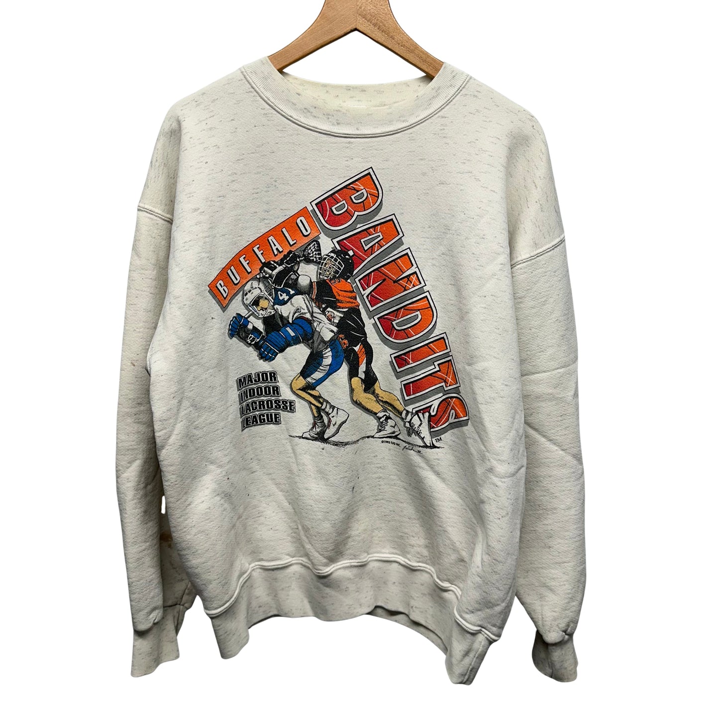 Vintage Buffalo Bandits Crewneck Sweatshirt Large