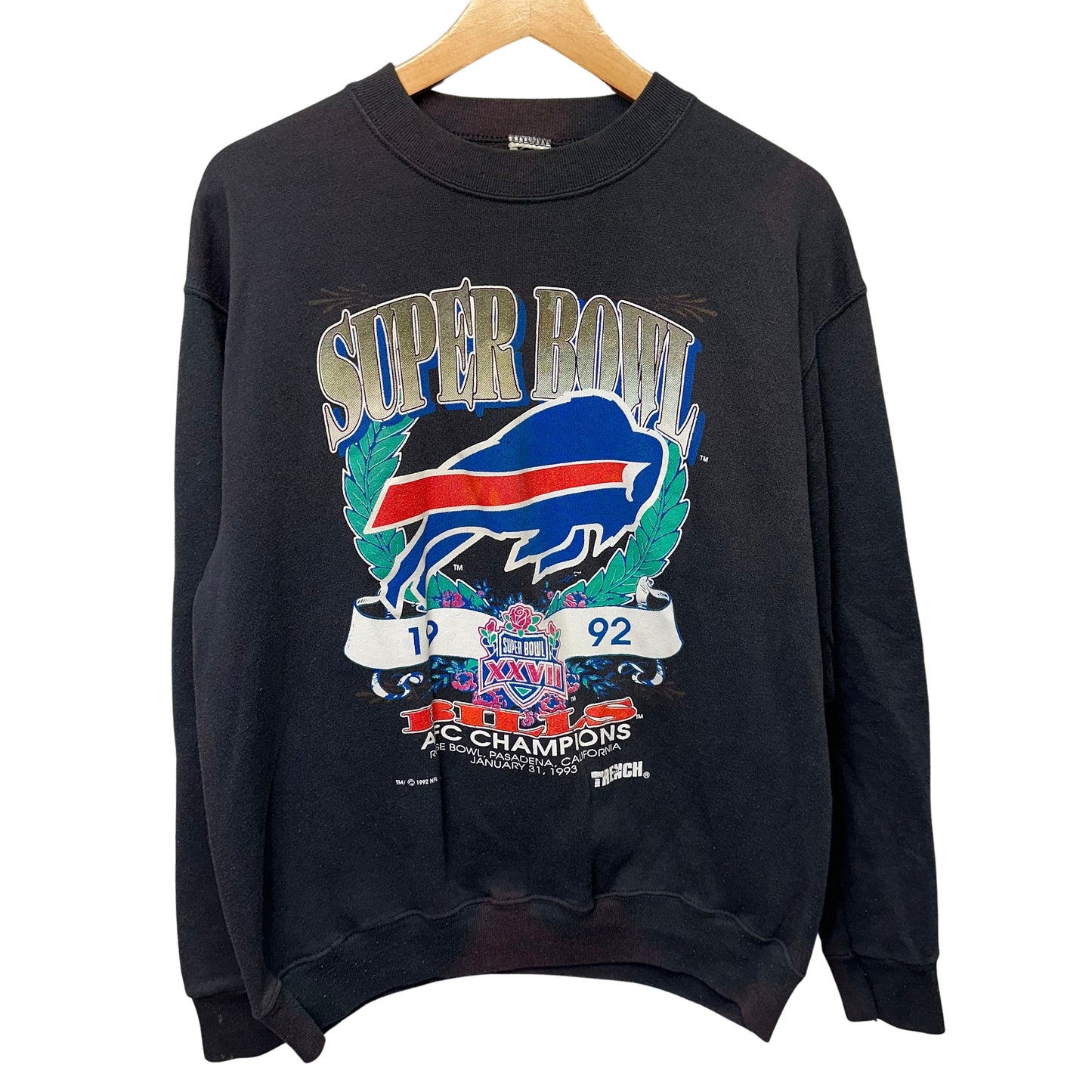 Vintage Buffalo Bills Crewneck Sweatshirt Large