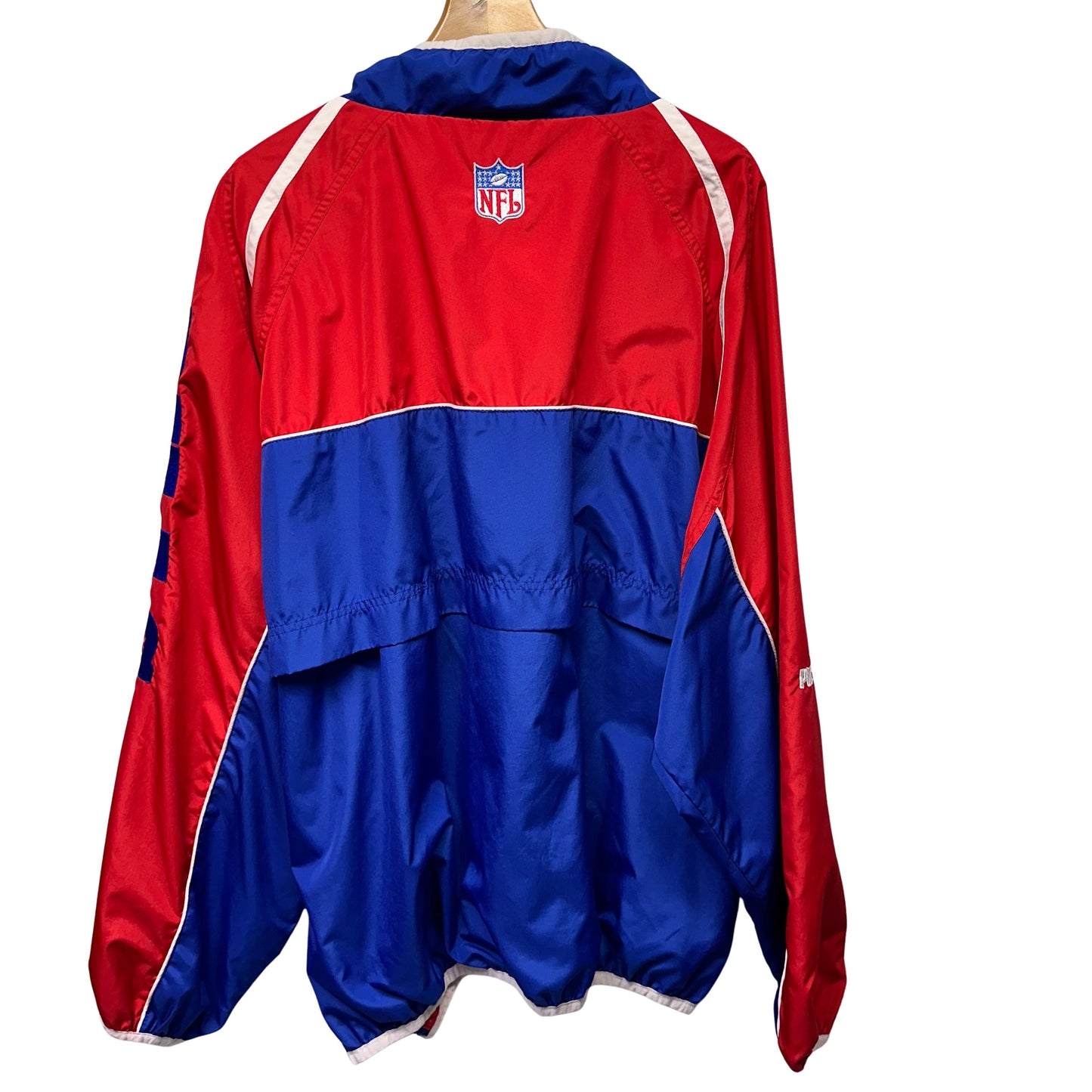 Vintage Buffalo Bills Pullover Windbreaker Jacket XL