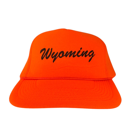 Vintage University of Wyoming Snapback Hat