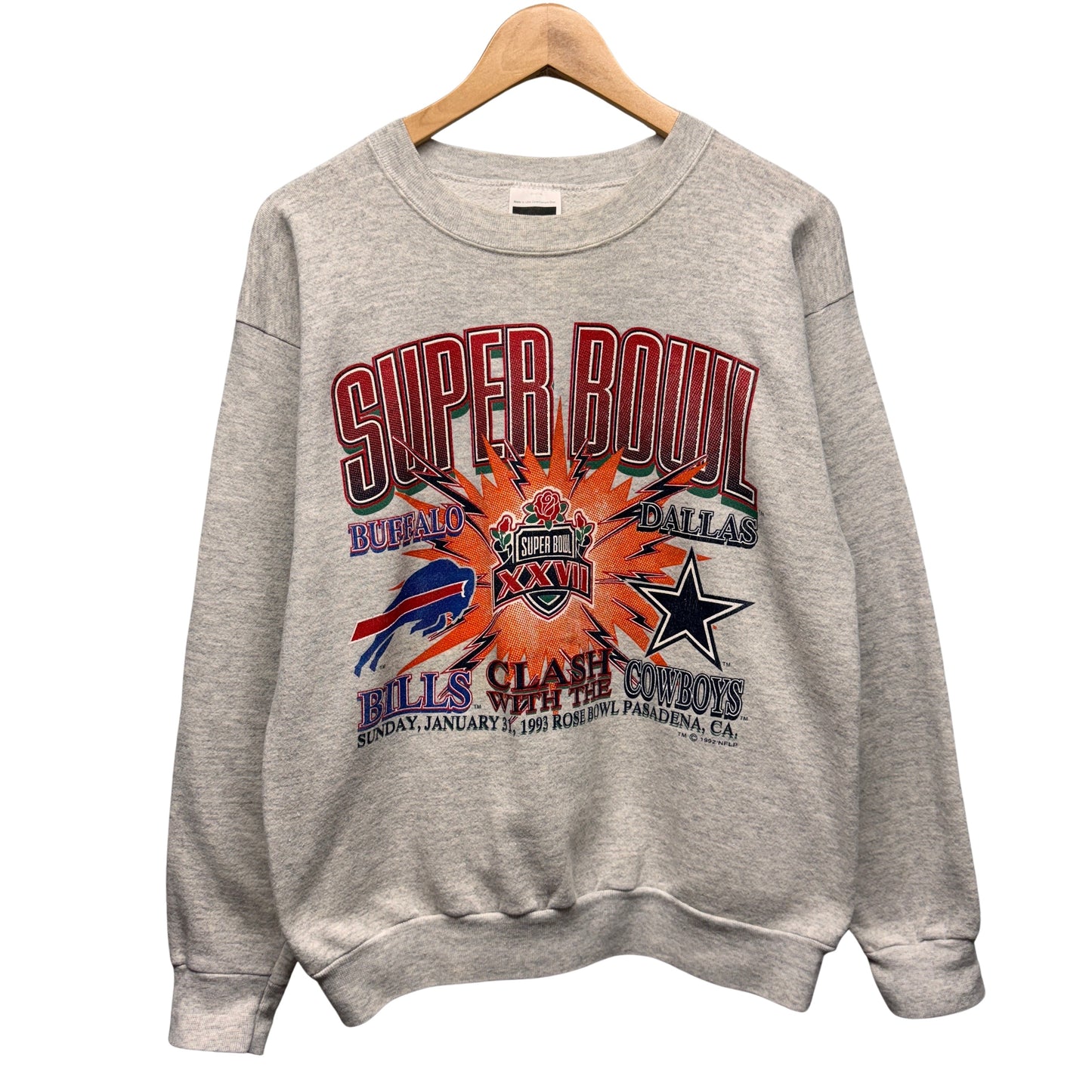 Vintage Buffalo Bills 1993 Super Bowl Crewneck Sweatshirt Medium/Large