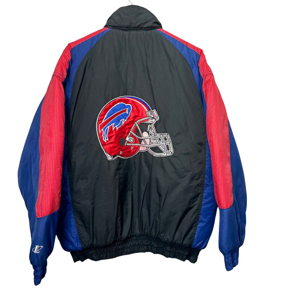 Vintage Buffalo Bills Colorblock Puffer Jacket XL