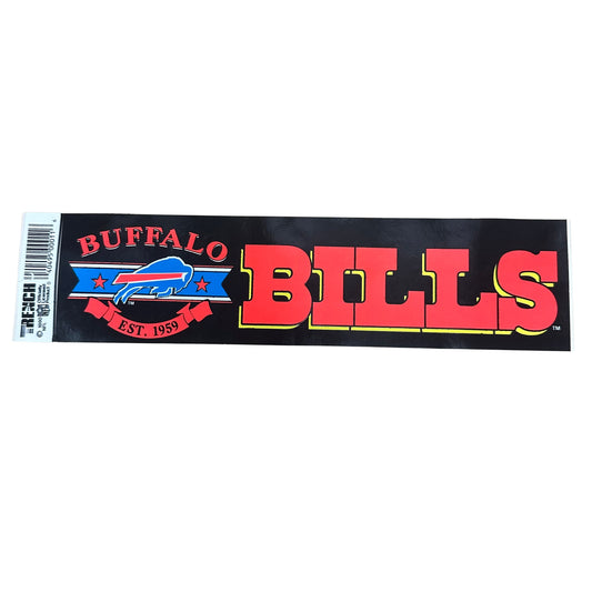 Vintage Buffalo Bills Bumper Sticker