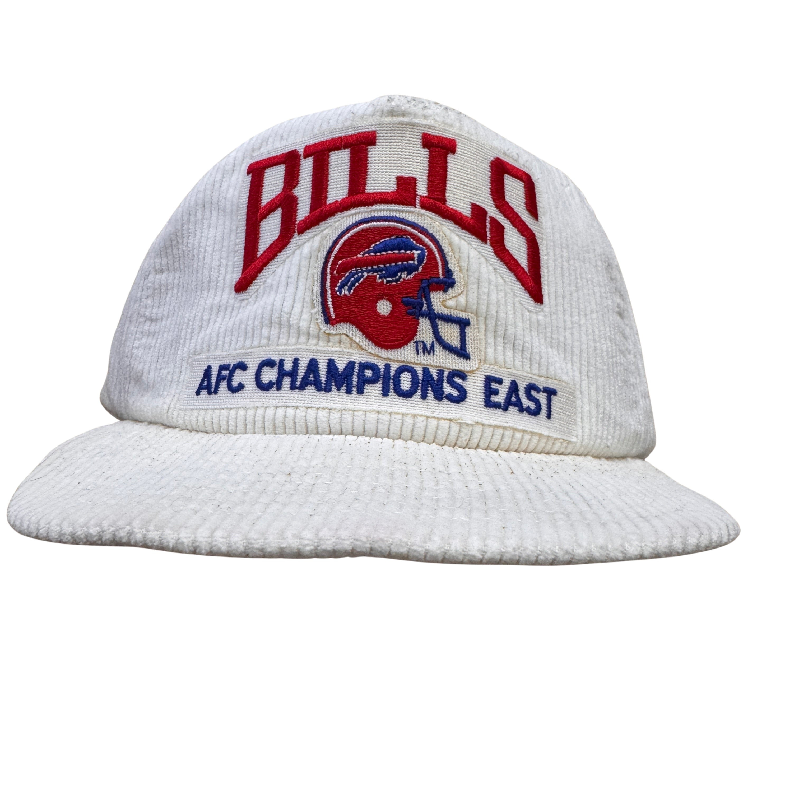 Vintage Buffalo Bills AFC Champions Corduroy Snapback Hat