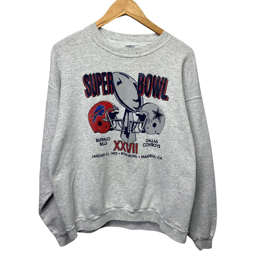 Vintage Buffalo Bills 1993 Super Bowl Crewneck Sweatshirt Large