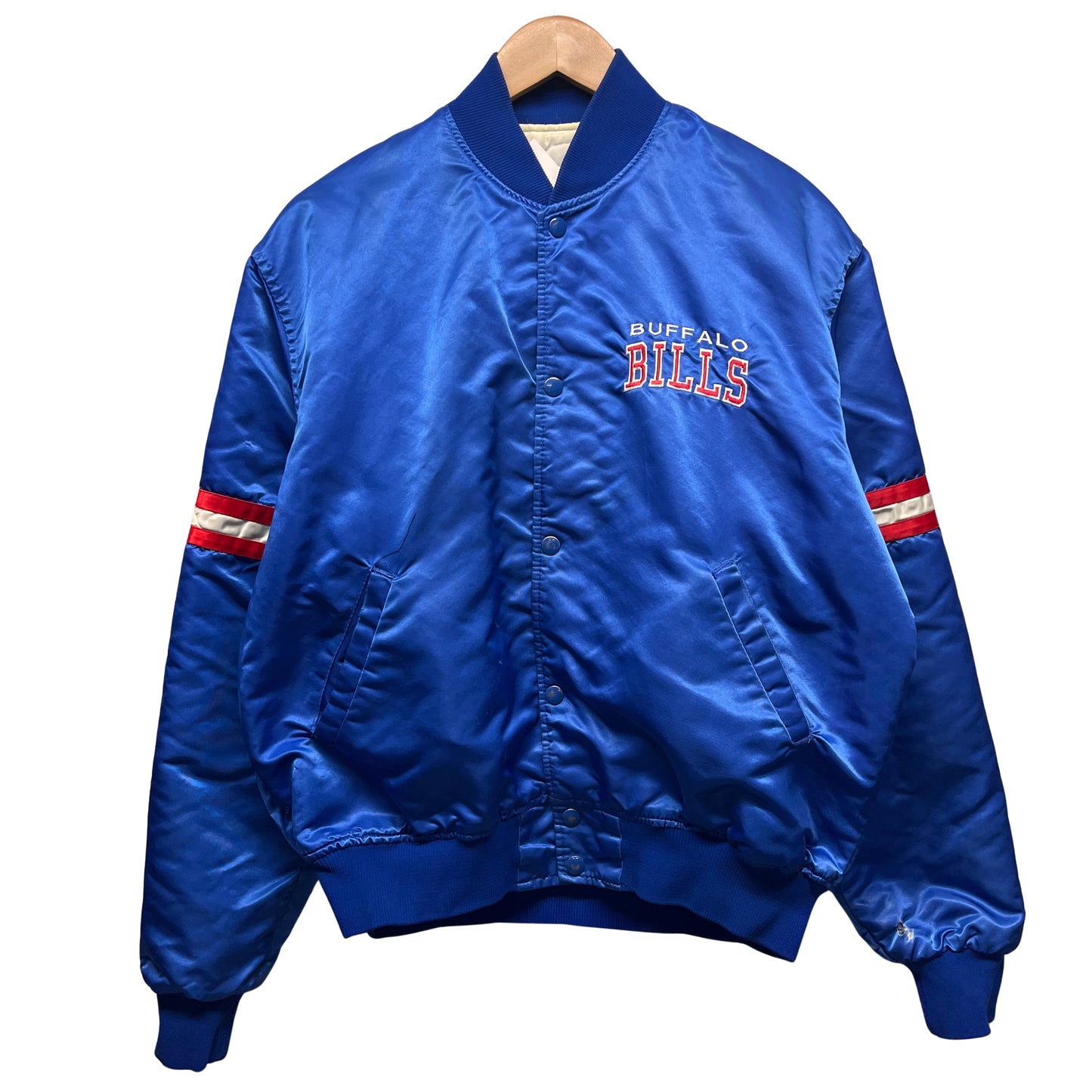 Vintage Buffalo Bills Starter Satin Jacket Large