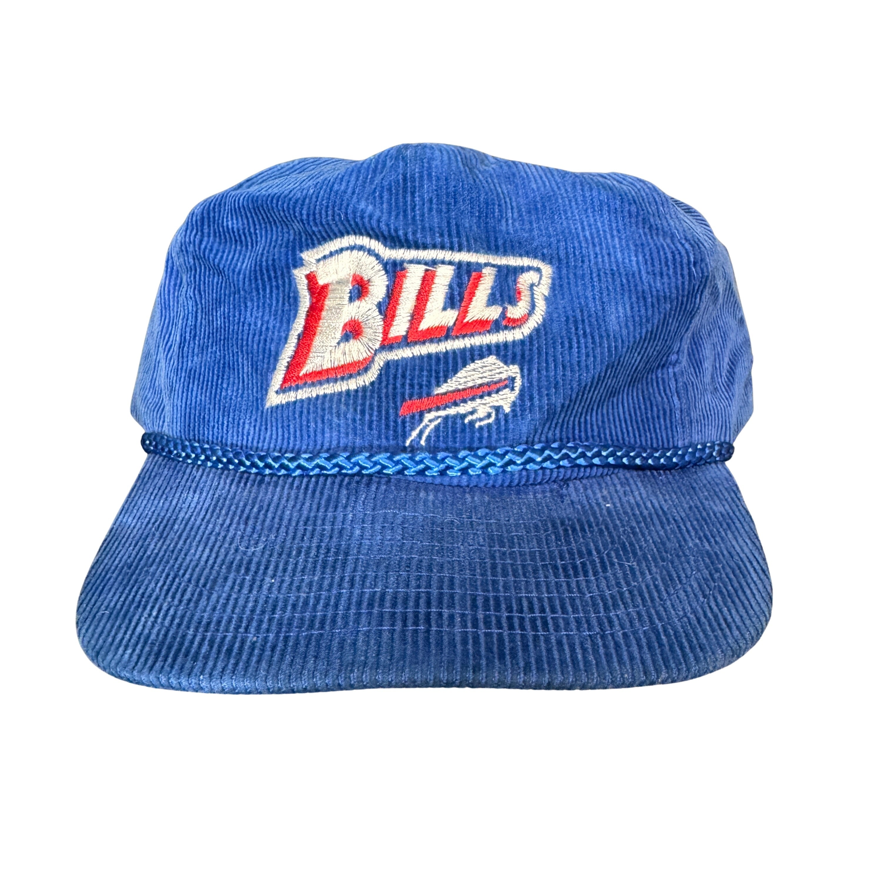 Vintage Buffalo Bills Corduroy Zipper Back Hat