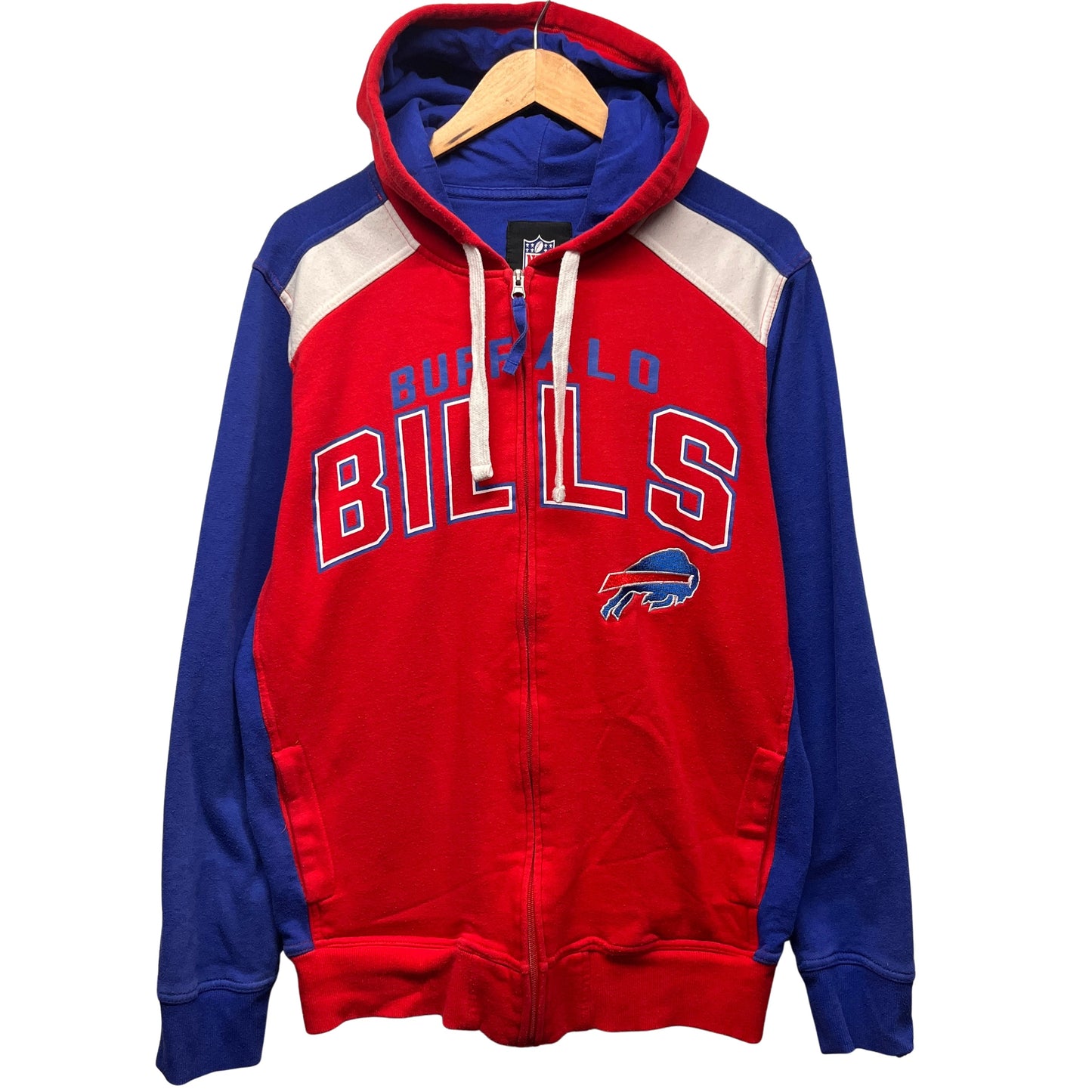 Buffalo Bills Zip Up Hoodie Sweatshirt XL