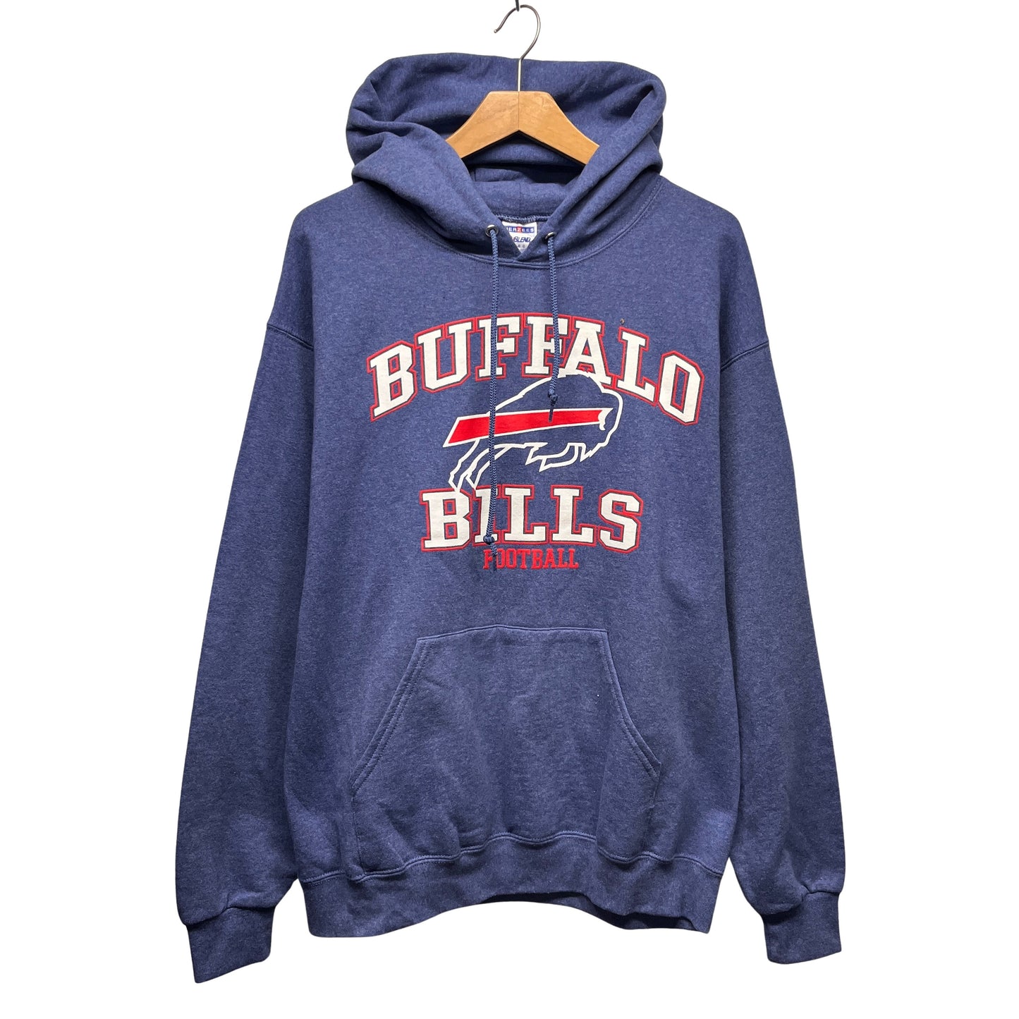 Vintage Buffalo Bills Hoodie Sweatshirt Large