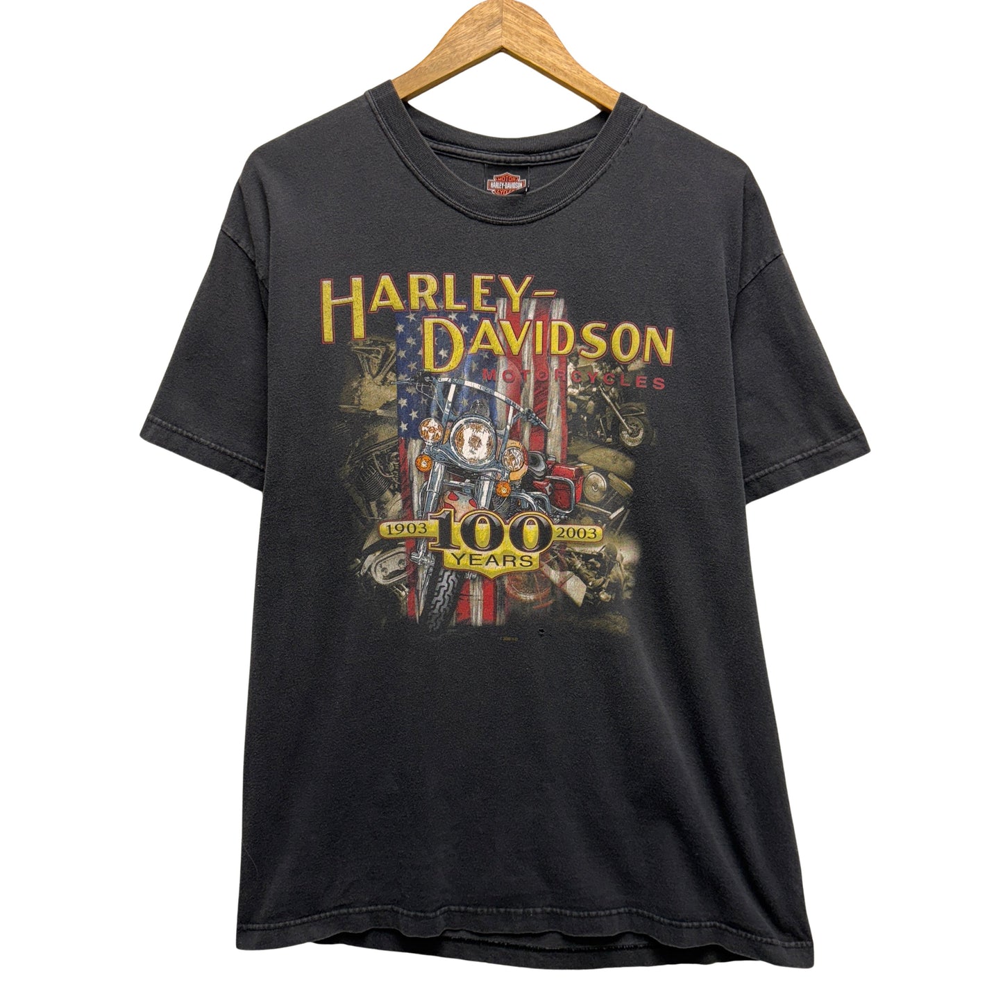 Vintage Harley Davidson Xenia OH Shirt Large