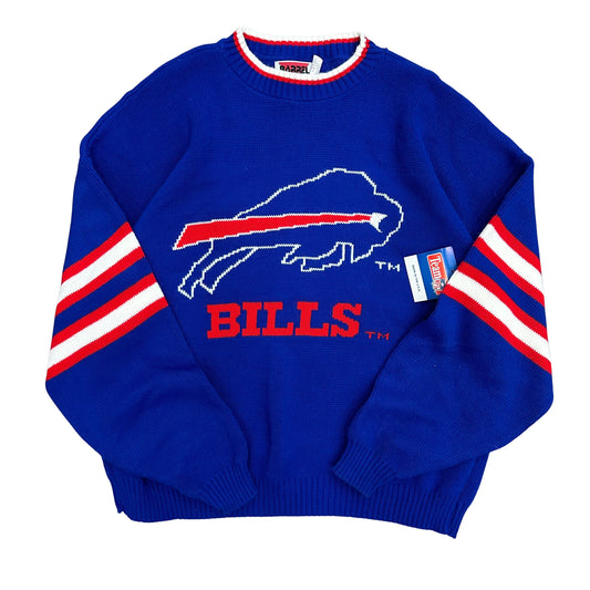 Vintage DEADSTOCK Buffalo Bills Sweater Sweatshirt XL