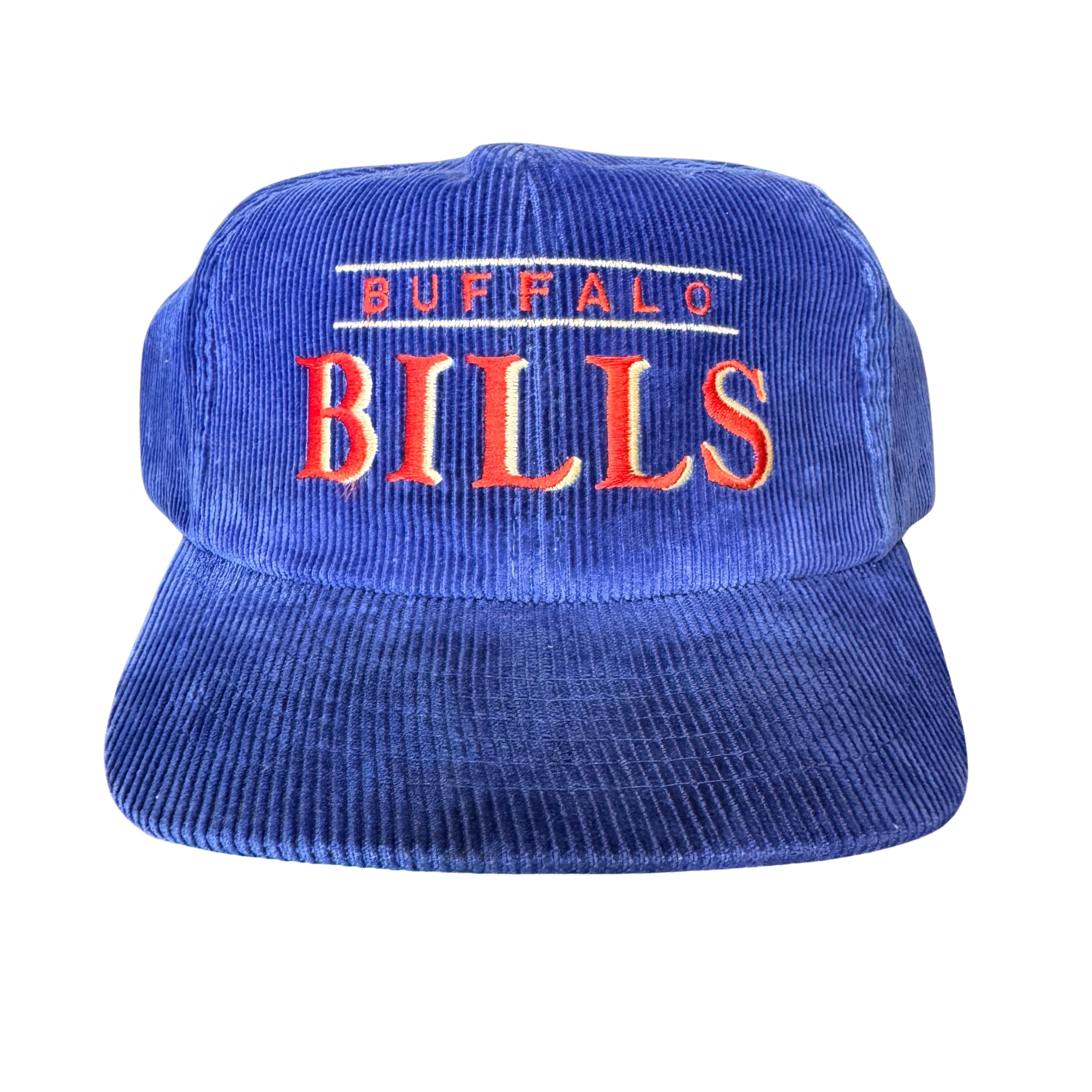 Vintage Buffalo Bills Corduroy Snapback Hat