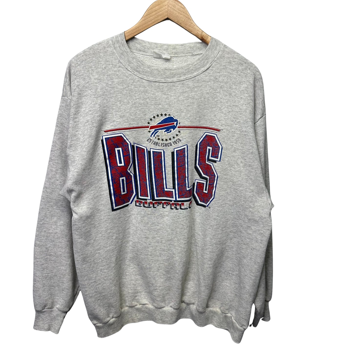 Vintage Buffalo Bills Crewneck Sweatshirt XL