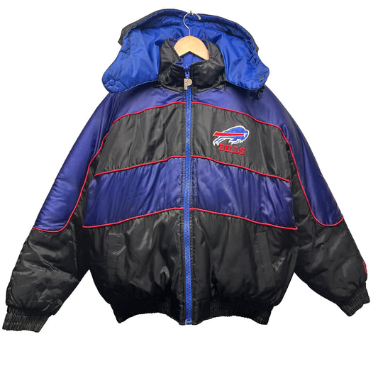 Vintage Buffalo Bills Puffer Jacket Large