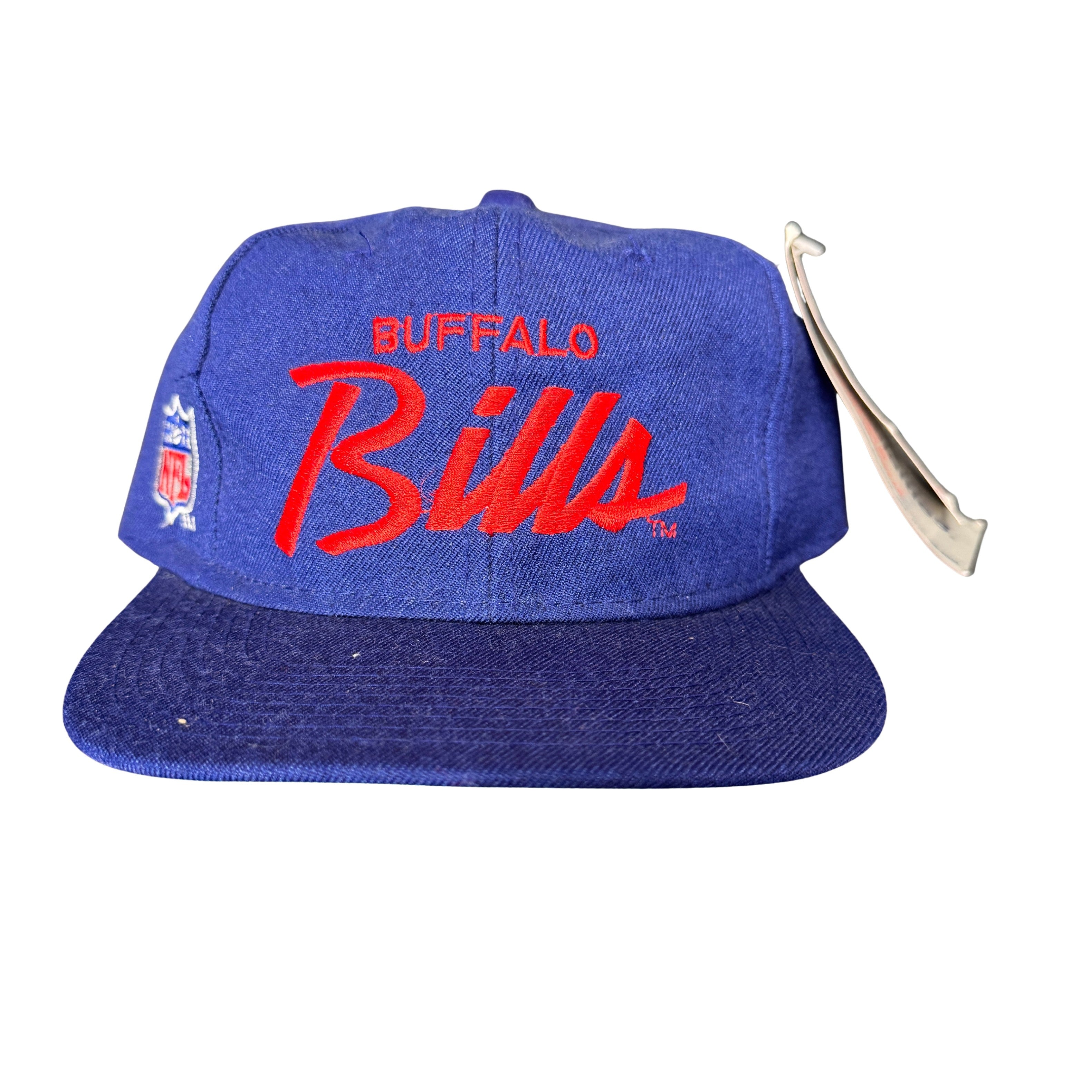 Vintage Buffalo Bills Deadstock Script Snapback Hat