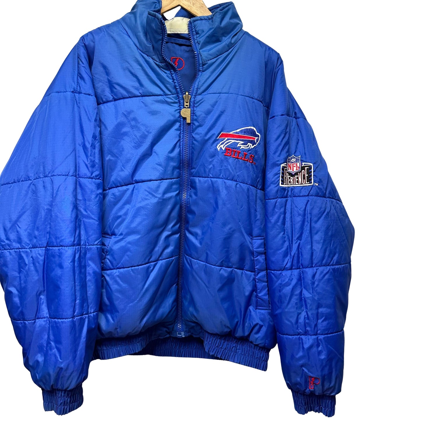 Vintage Buffalo Bills REVERSIBLE Puffer Jacket XL