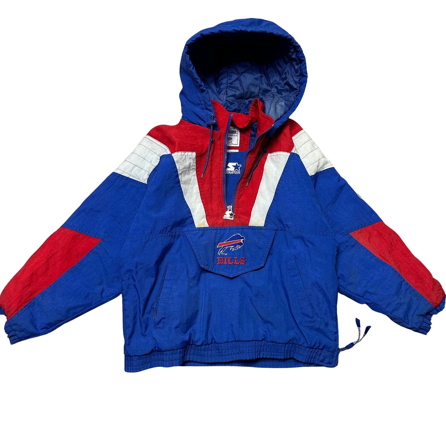 Vintage Buffalo Bills Starter Pullover Puffer Jacket Women’s XS-Small