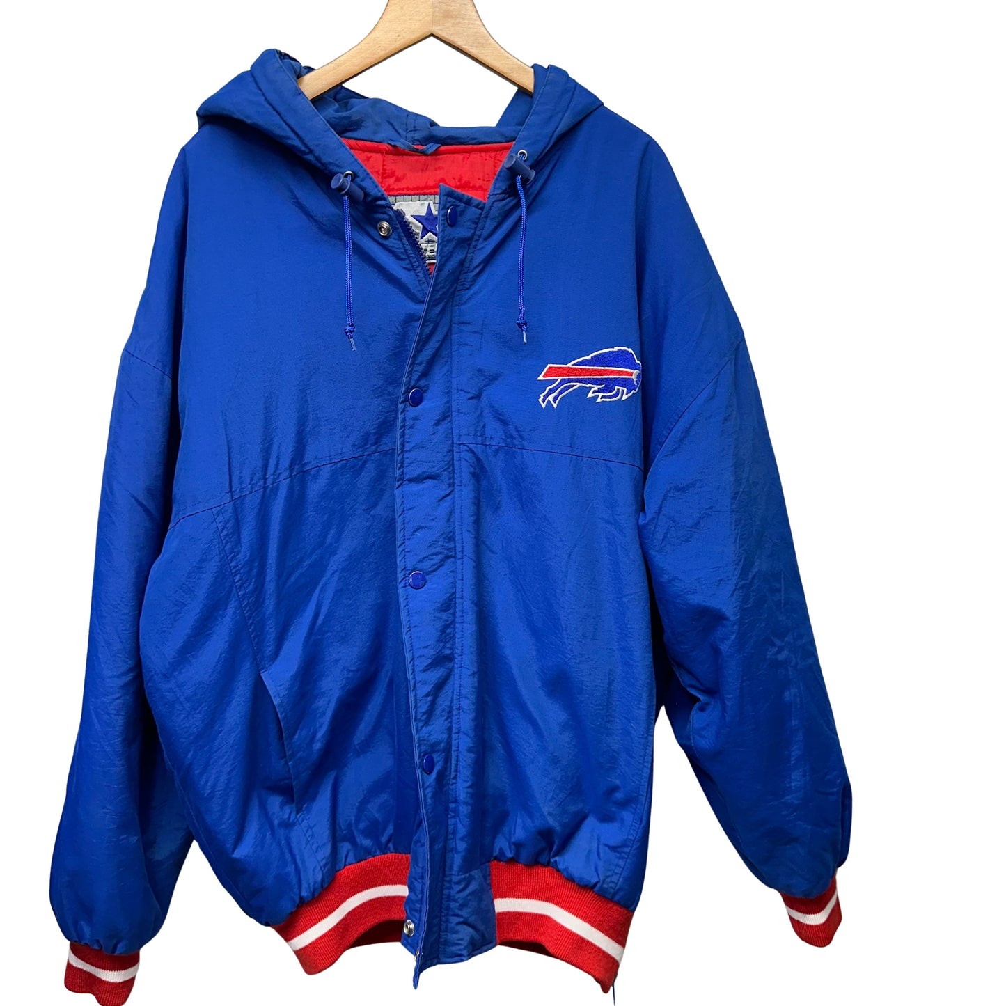 Vintage Buffalo Bills Starter Puffer Jacket Large