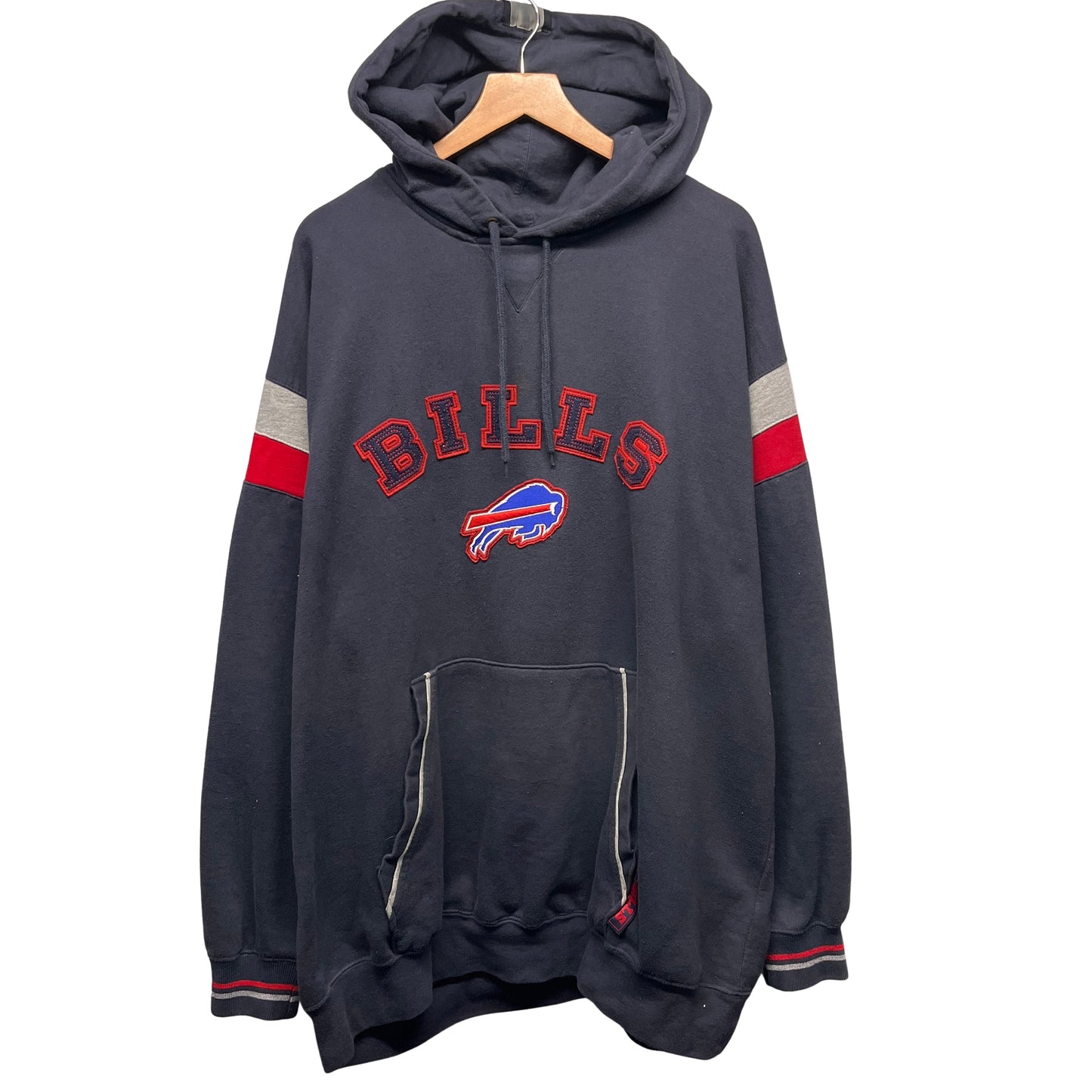 Vintage Buffalo Bills Y2K Hoodie Sweatshirt 2XL XXL