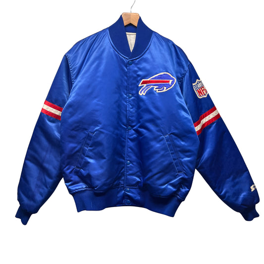 Vintage Buffalo Bills Starter Satin Jacket Large