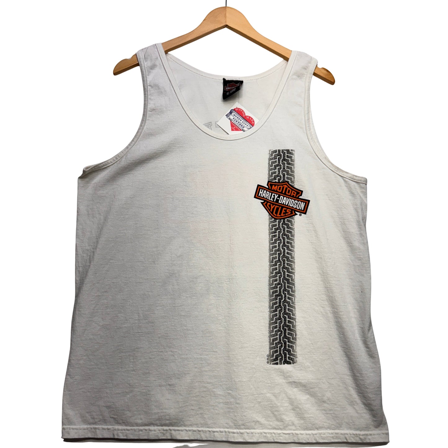 Vintage Harley Davidson Cancun Mexico Tank Top Shirt XL
