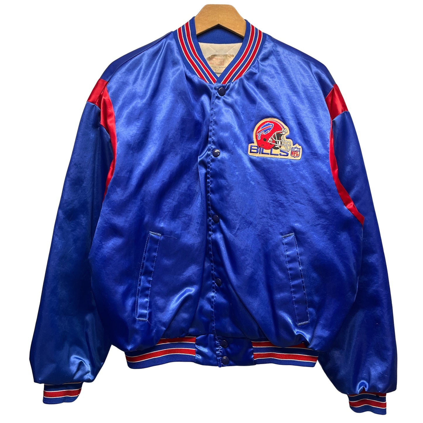 Vintage Buffalo Bills Satin Jacket Large