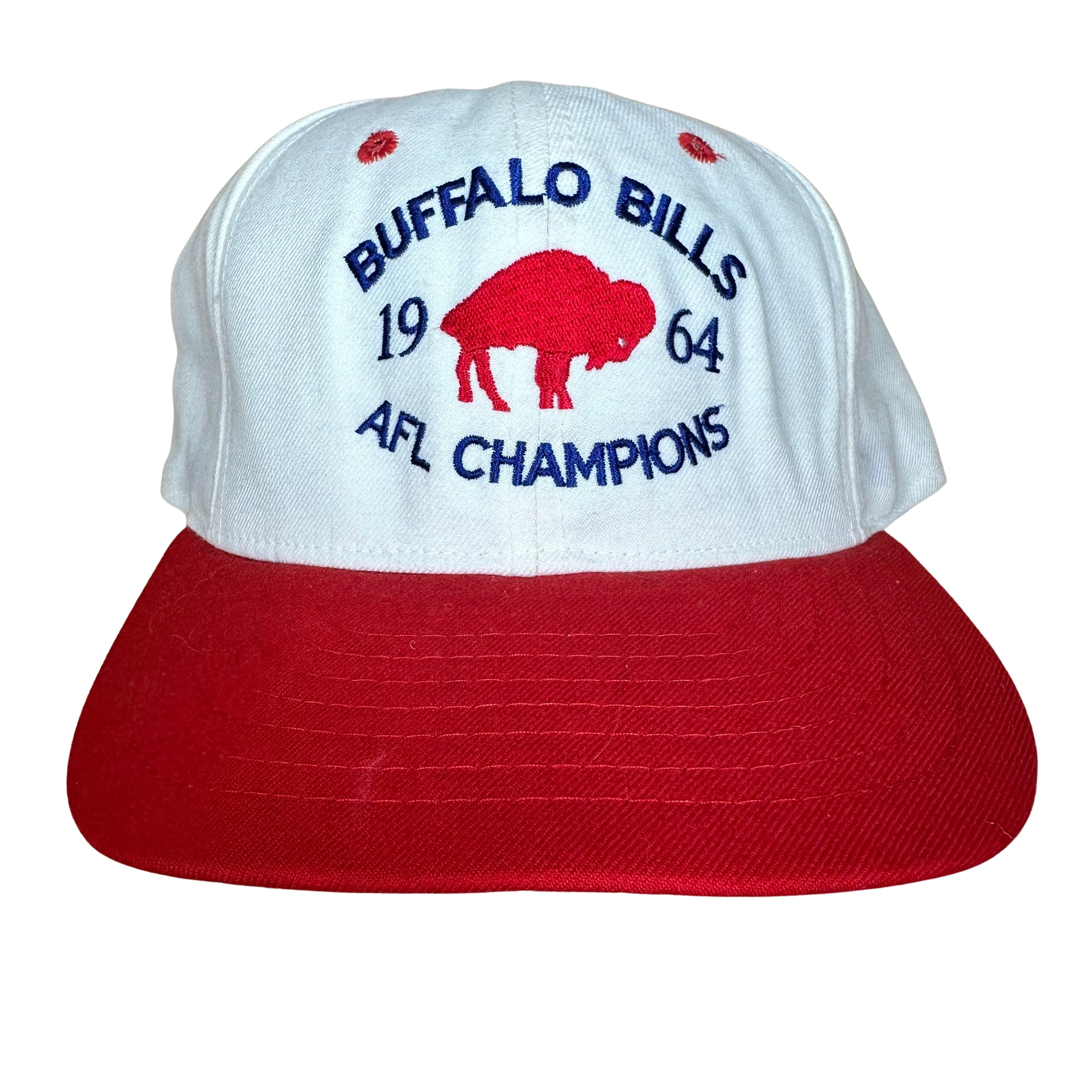 Vintage Buffalo Bills Standing Buffalo 7 1/8 Fitted Hat