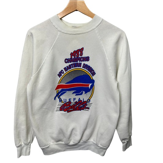 Vintage Buffalo Bills 1988 Division Champs Crewneck Sweatshirt Small-Medium