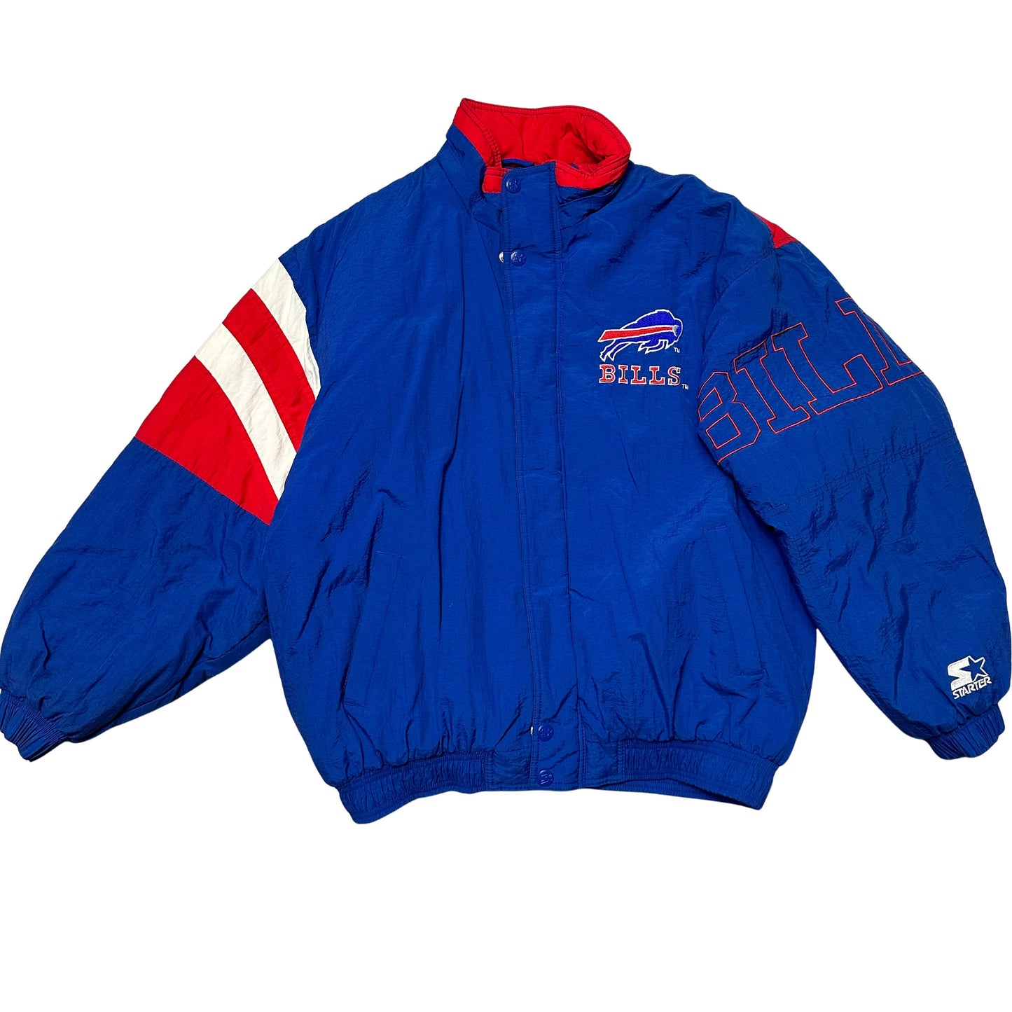 Vintage Buffalo Bills Starter Puffer Jacket Large