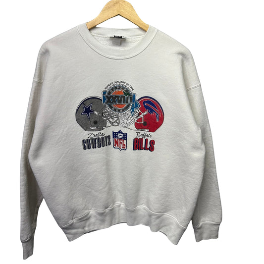 Vintage Buffalo Bills 1994 Super Bowl Crewneck Sweatshirt Large