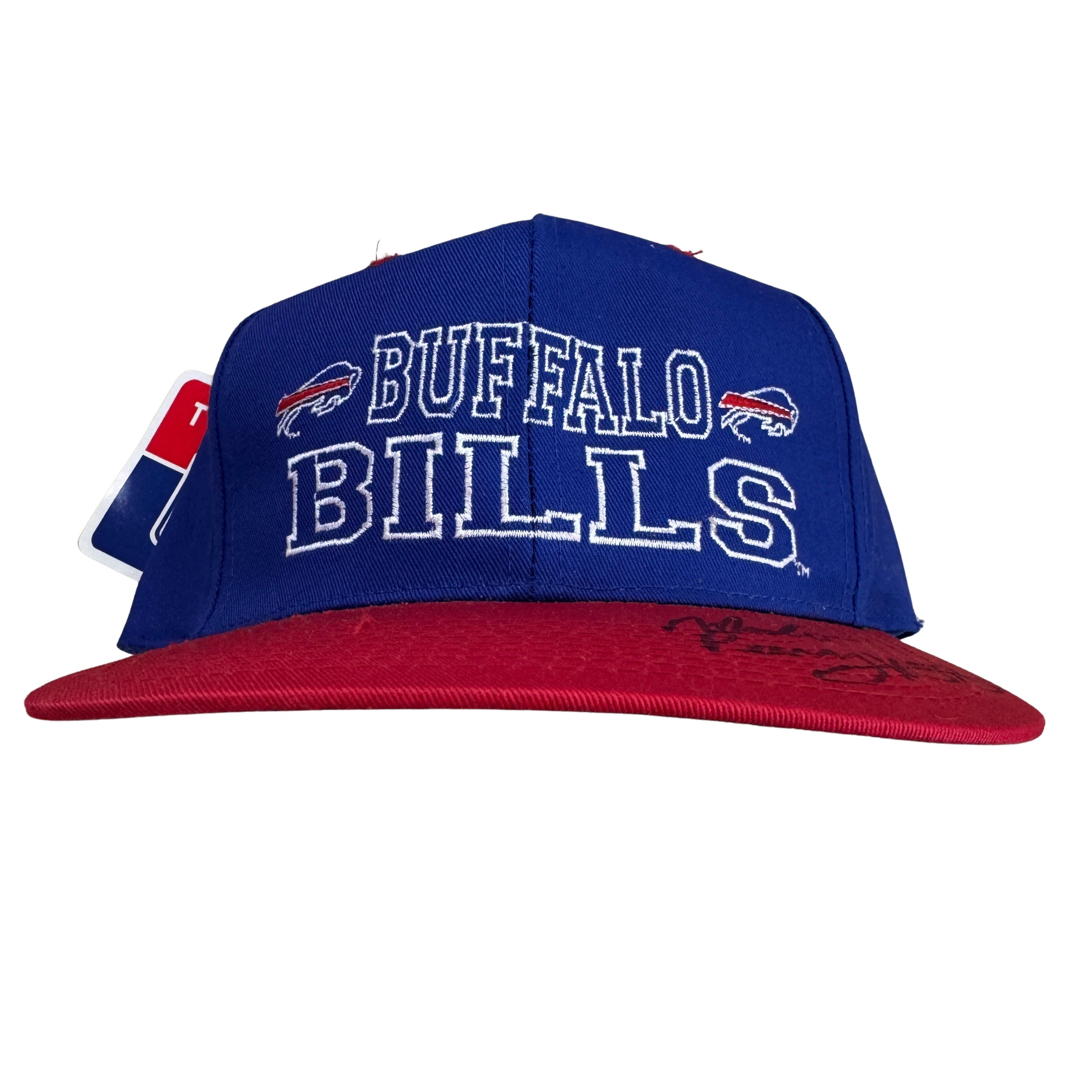 Vintage Buffalo Bills Deadstock Signed Snapback Hat