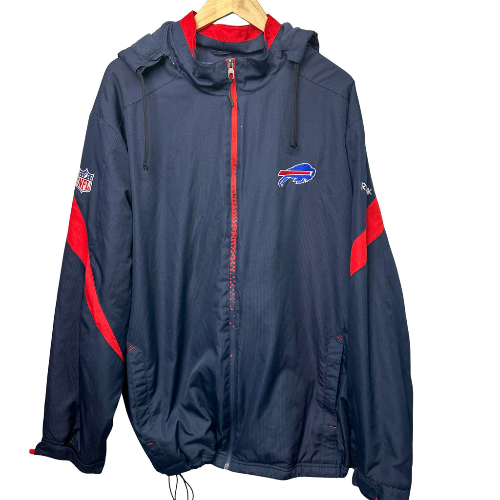 Vintage Buffalo Bills Fleece Lined Jacket XXL