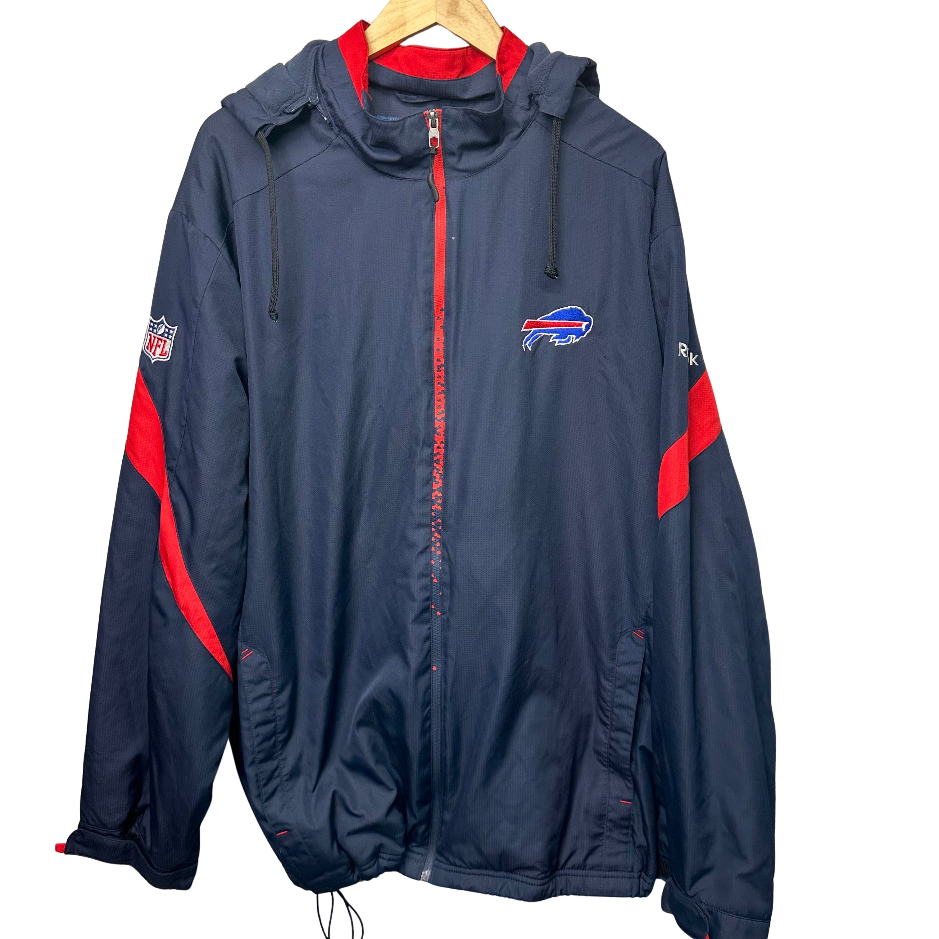 Vintage Buffalo Bills Fleece Lined Jacket XXL