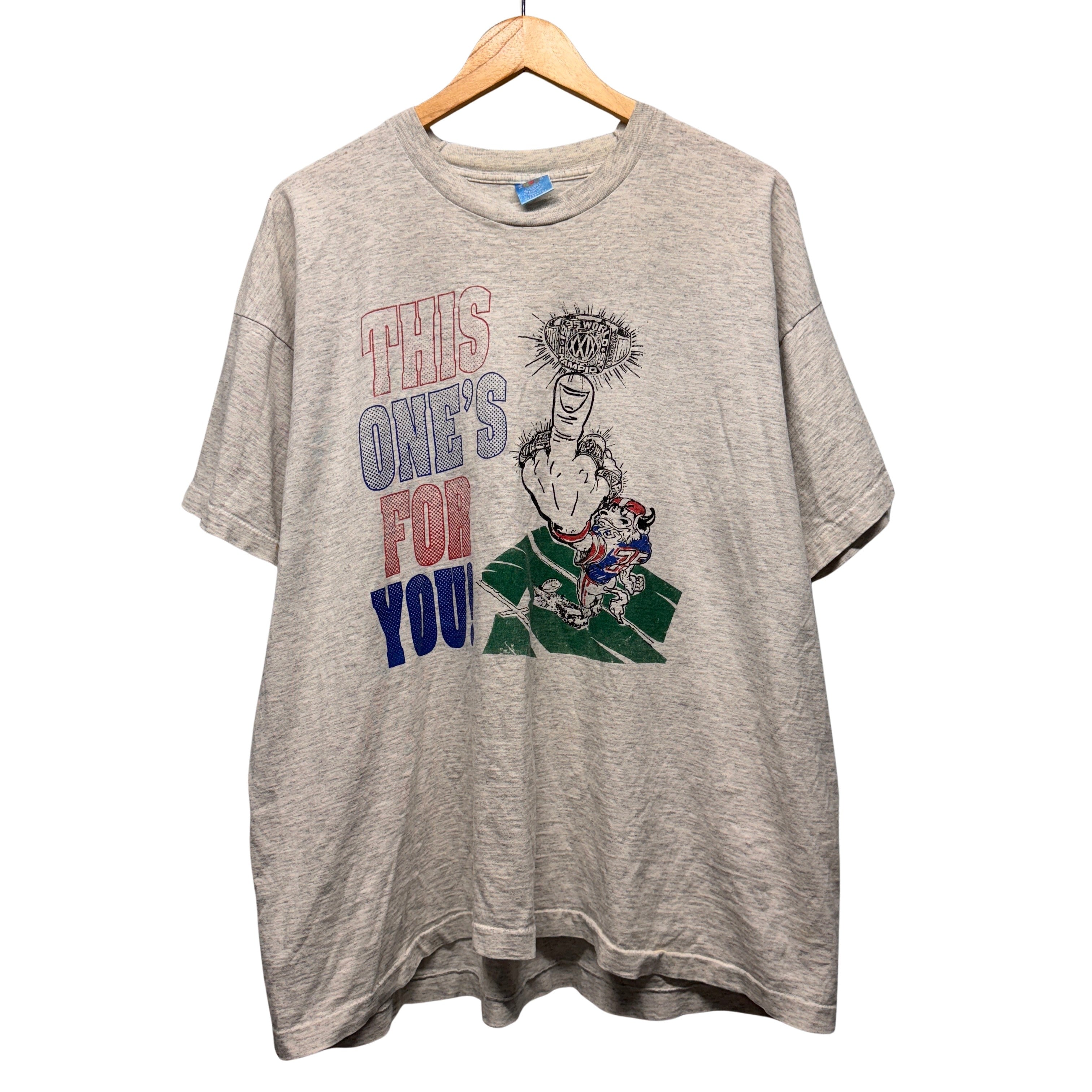 Vintage Buffalo Bills This One’s For You Super Bowl Champions Shirt XL