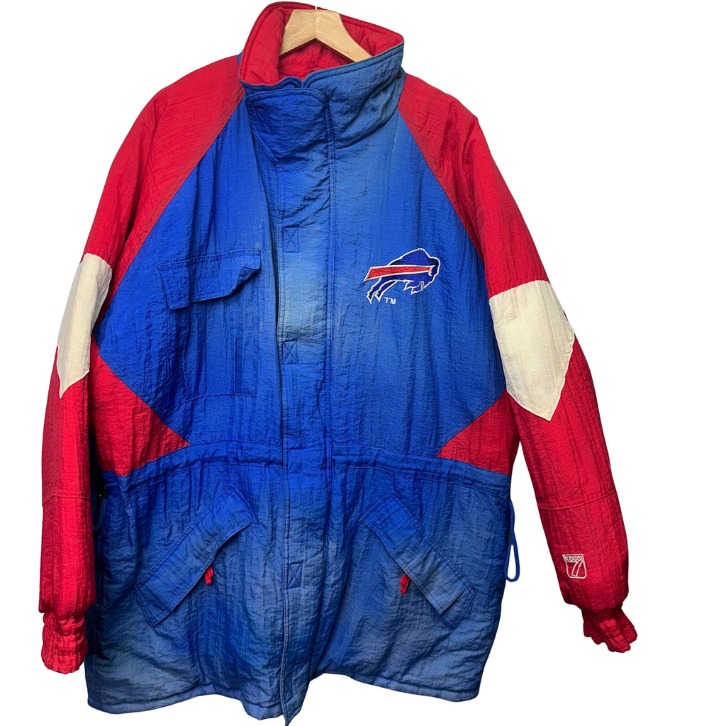 Vintage Buffalo Bills Parka Puffer Jacket Large