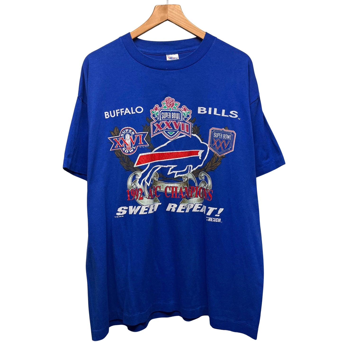 Vintage Buffalo Bills 1992 AFC Champions Shirt XL