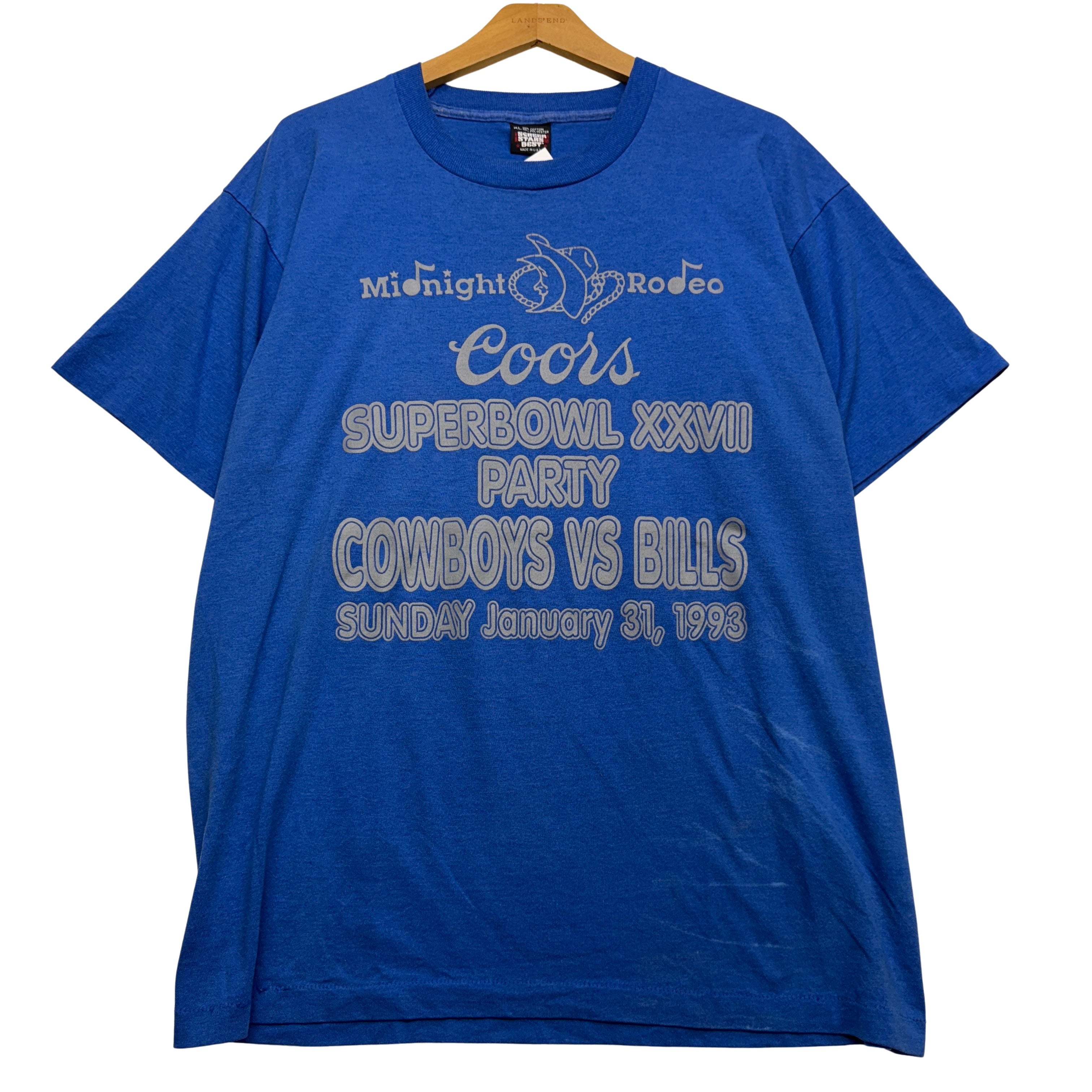 Vintage Buffalo Bills 1993 Super Bowl Watch Party Shirt XL