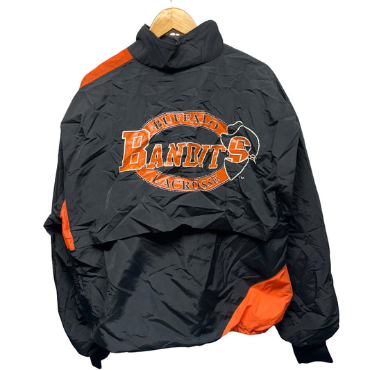 Vintage Buffalo Bandits Pullover Windbreaker Jacket Large-XL